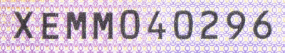 Serial Number
