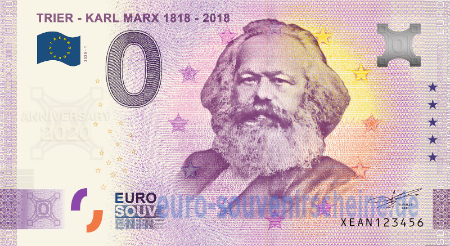 XEAN-2022-1 TRIER - KARL MARX 1818 - 2018 