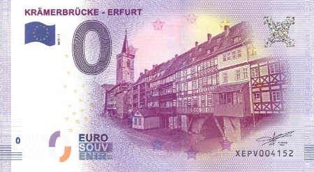 XEPV-2017-1 KRÄMERBRÜCKE - ERFURT 