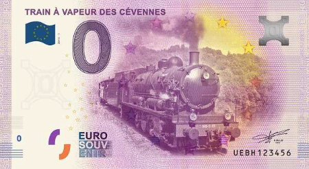 UEBH-2016-1 TRAIN À VAPEUR DES CÉVENNES 