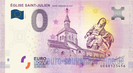 UEQX-2020-1 SAINT-GÉRANT-LE-PUY ÉGLISE SAINT-JULIEN