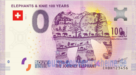 CHBH-2020-2 ELEPHANTS & KNIE 100 YEARS 