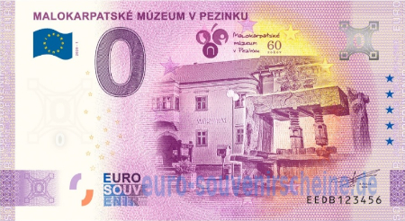 EEDB-2020-1 MALOKARPATSKÉ MÚZEUM V PEZINKU 