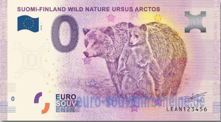 LEAN-2018-1 SUOMI-FINLAND WILD NATURE URSUS ARCTOS 