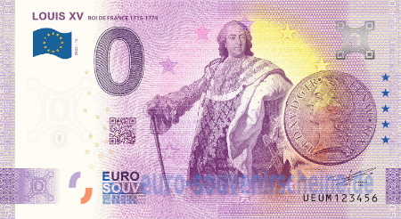 UEUM-2022-15 LOUIS XV ROI DE FRANCE 1715-1774